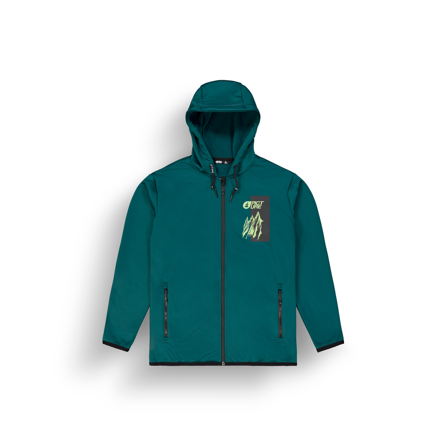 PARK ZIP TECH HOODIE __color:Deep_Water#12