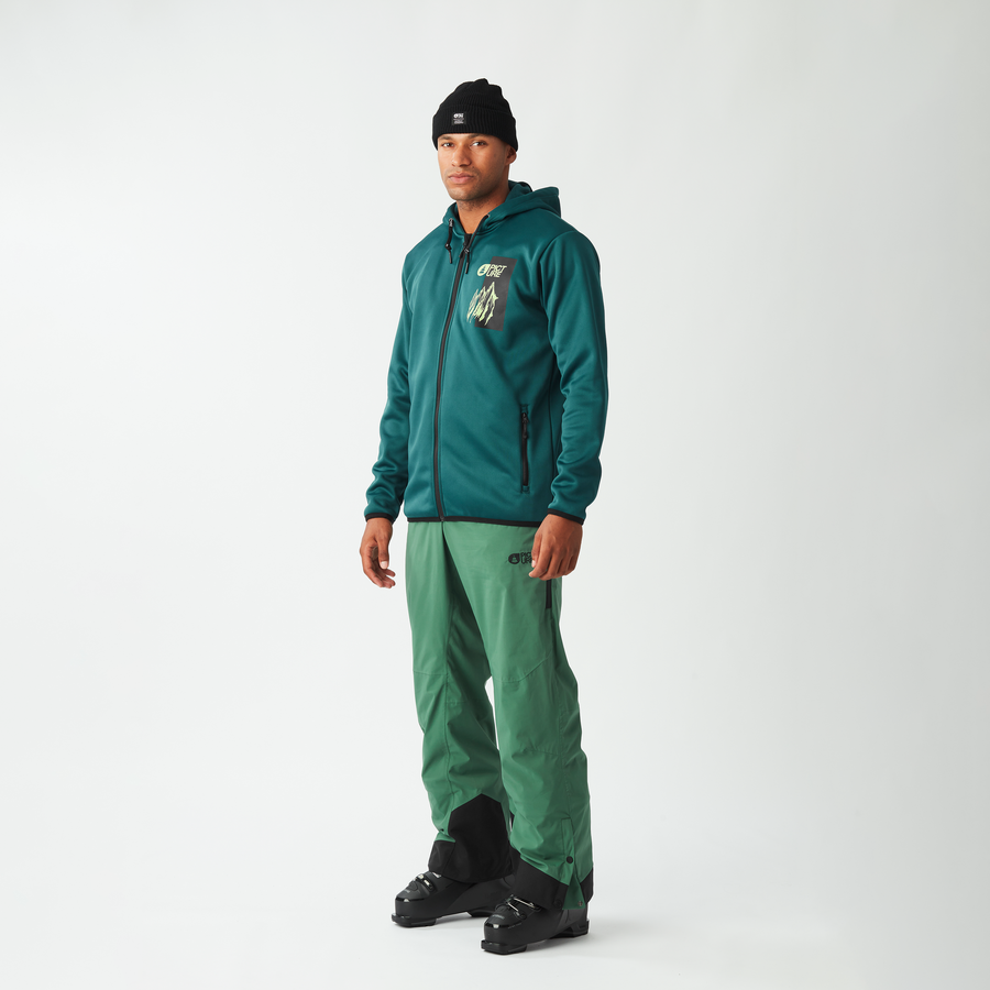 PARK ZIP TECH HOODIE __color:Deep_Water#9