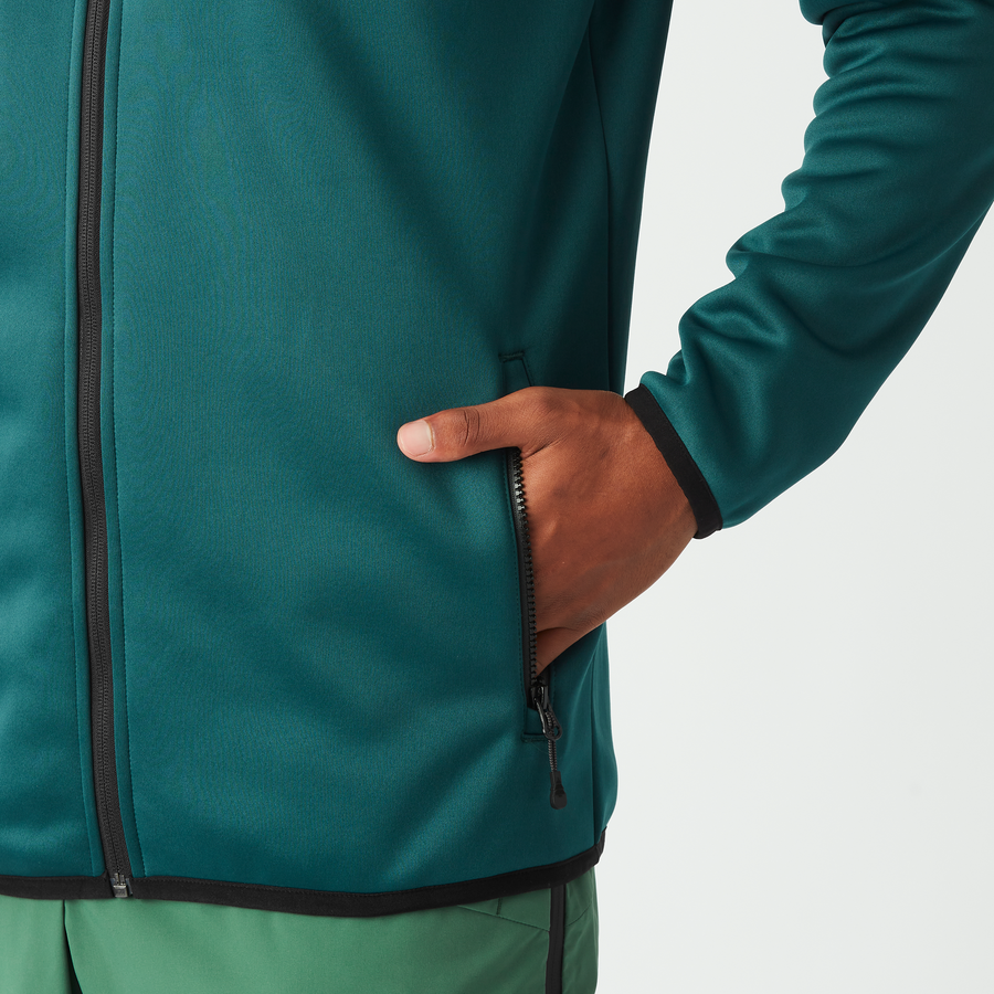 PARK ZIP TECH HOODIE __color:Deep_Water#10