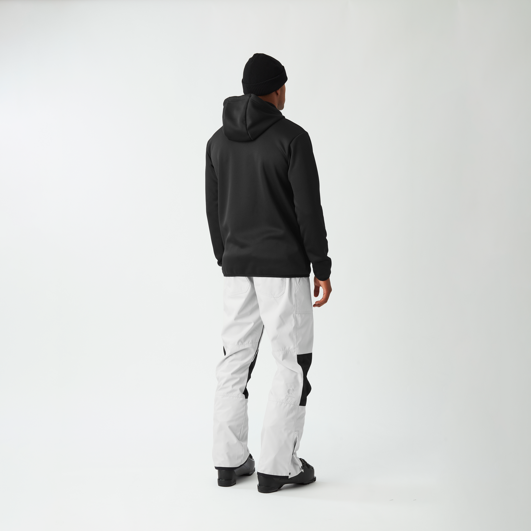 PARK ZIP TECH HOODIE __color:Black#1