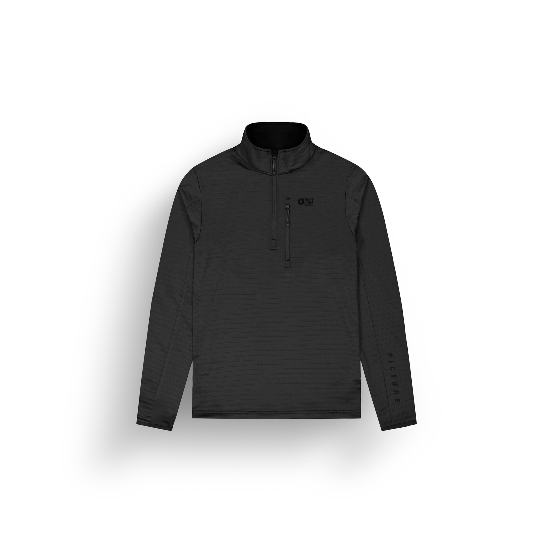 BAKE M 1/4 GRID FLEECE __color:Black#6