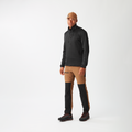 BAKE M 1/4 GRID FLEECE __color:Black#3