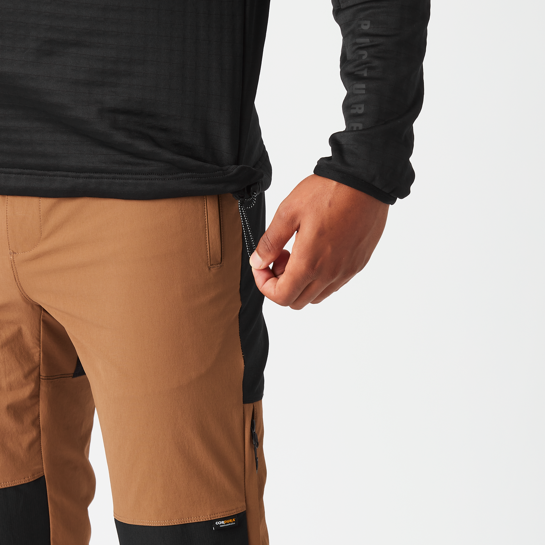 BAKE M 1/4 GRID FLEECE __color:Black#5