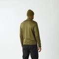 BAKE M 1/4 GRID FLEECE __color:Tobacco#16