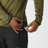 BAKE M 1/4 GRID FLEECE __color:Tobacco#18