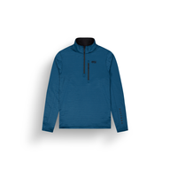 BAKE M 1/4 GRID FLEECE __color:Serenity_Blue#14