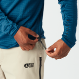 BAKE M 1/4 GRID FLEECE __color:Serenity_Blue#11