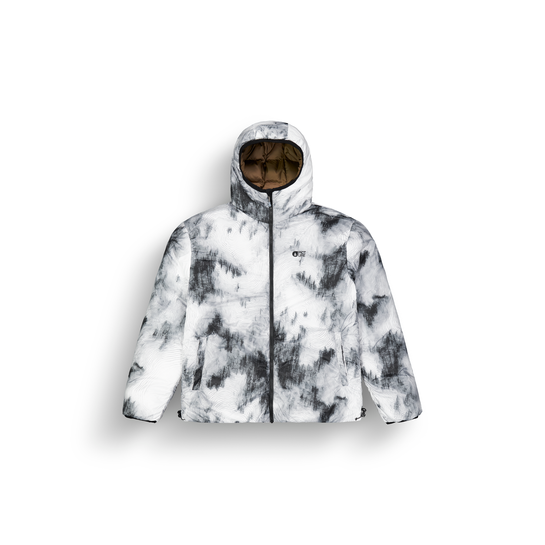 SCAPE M 2IN1 JKT __color:Shitake_Snowy_Pine#30