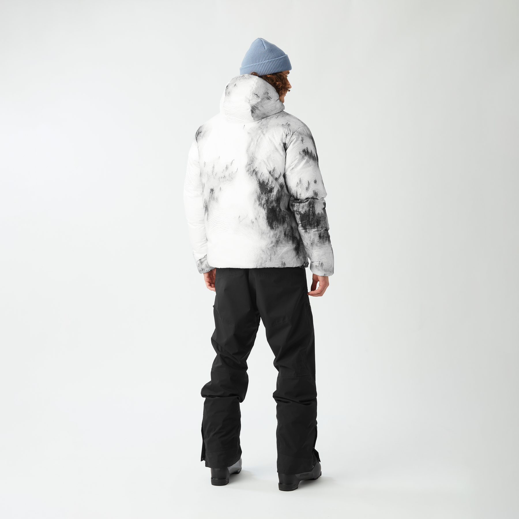 SCAPE M 2IN1 JKT __color:Shitake_Snowy_Pine#24