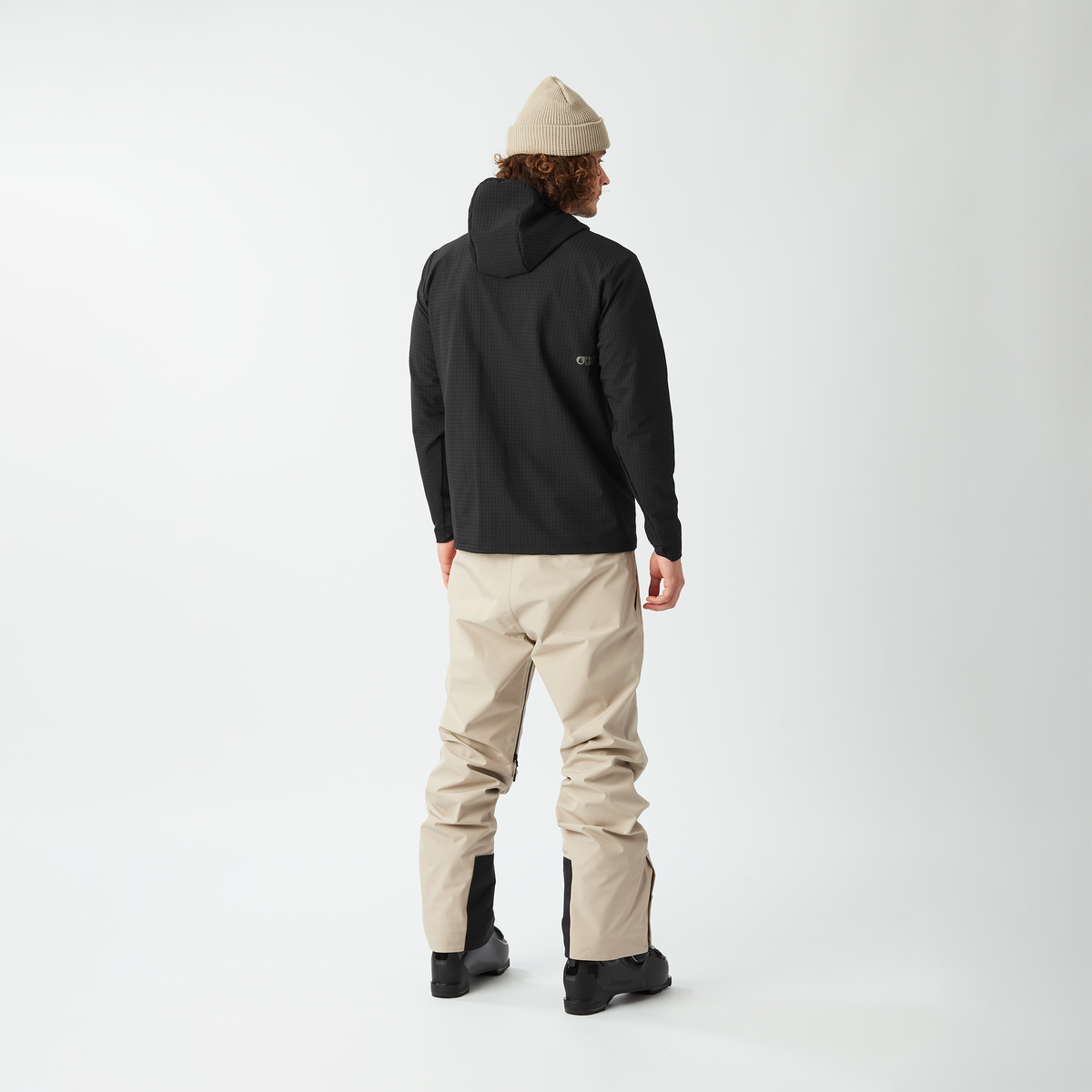 PARAGA 1/4 ZIP HOODIE __color:Black#5