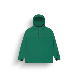 PARAGA 1/4 ZIP HOODIE __color:Smoke_Pine#27
