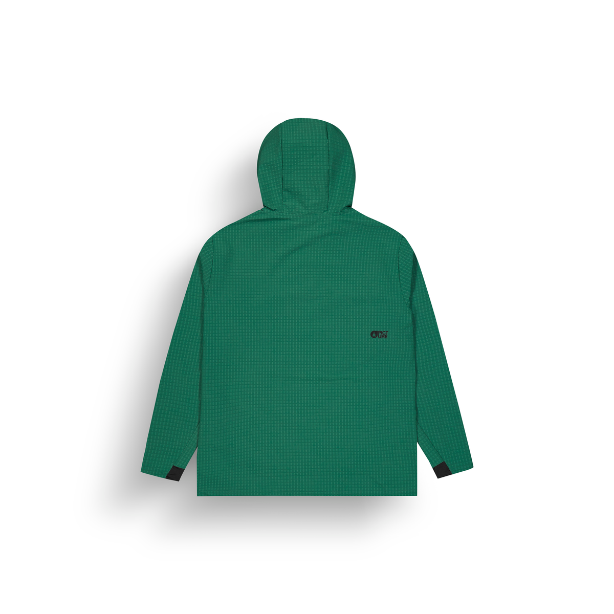 PARAGA 1/4 ZIP HOODIE __color:Smoke_Pine#28