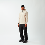 PARAGA 1/4 ZIP HOODIE __color:Pure_Cashmere#15