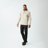 PARAGA 1/4 ZIP HOODIE __color:Pure_Cashmere#12