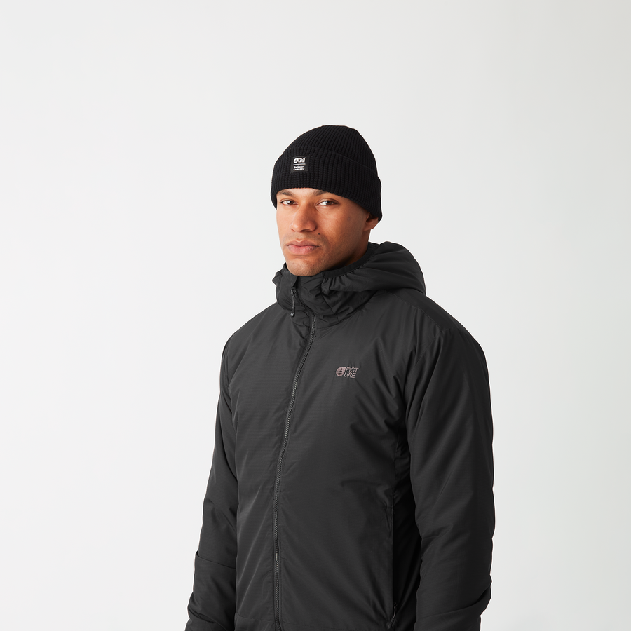 LANIN M HOODED PRIMALOFT JKT __color:Black#3