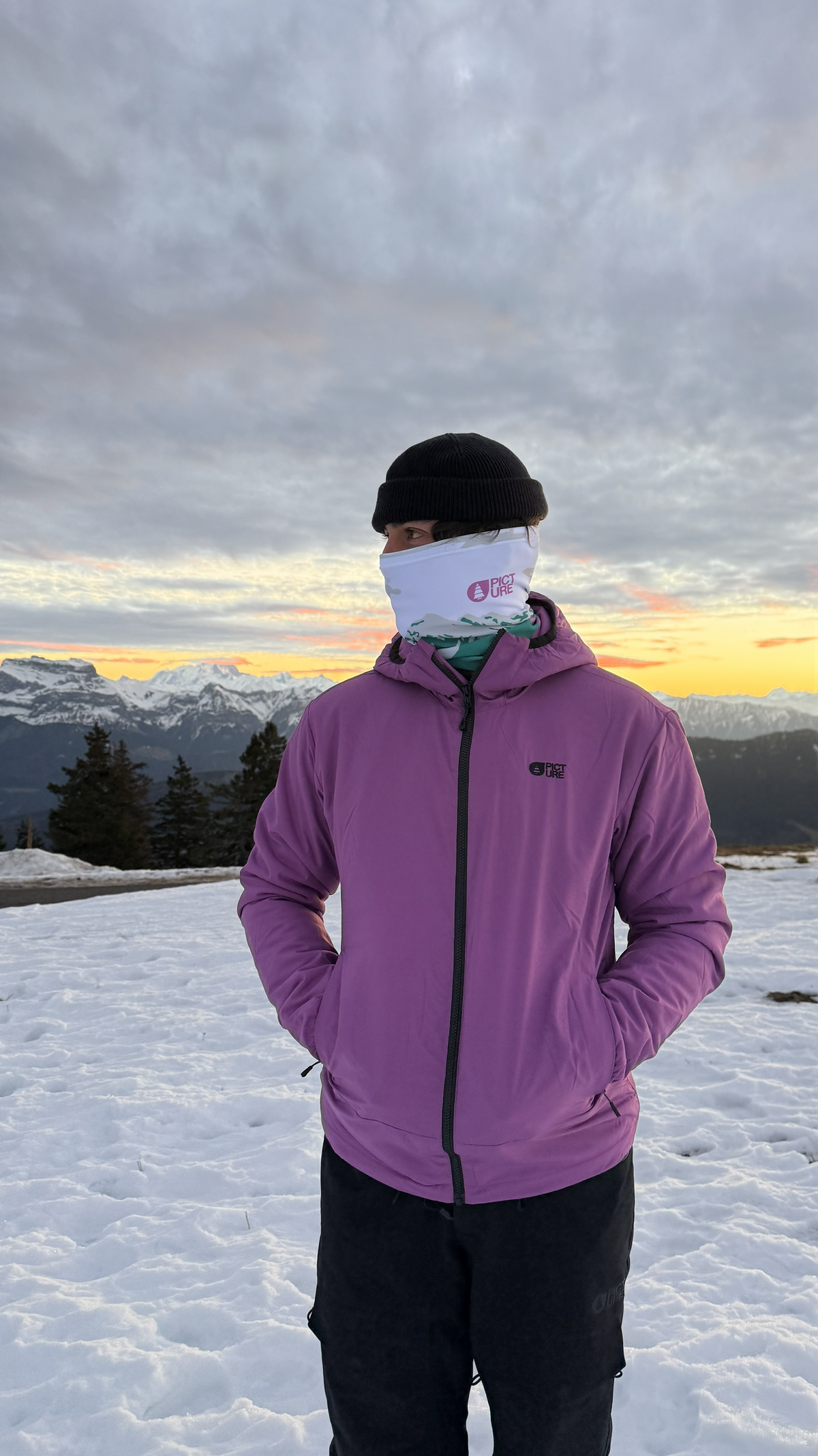 LANIN M HOODED JKT __color:Bright_Magenta#12
