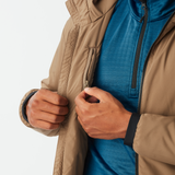 LANIN M HOODED JKT __color:Shitake#24