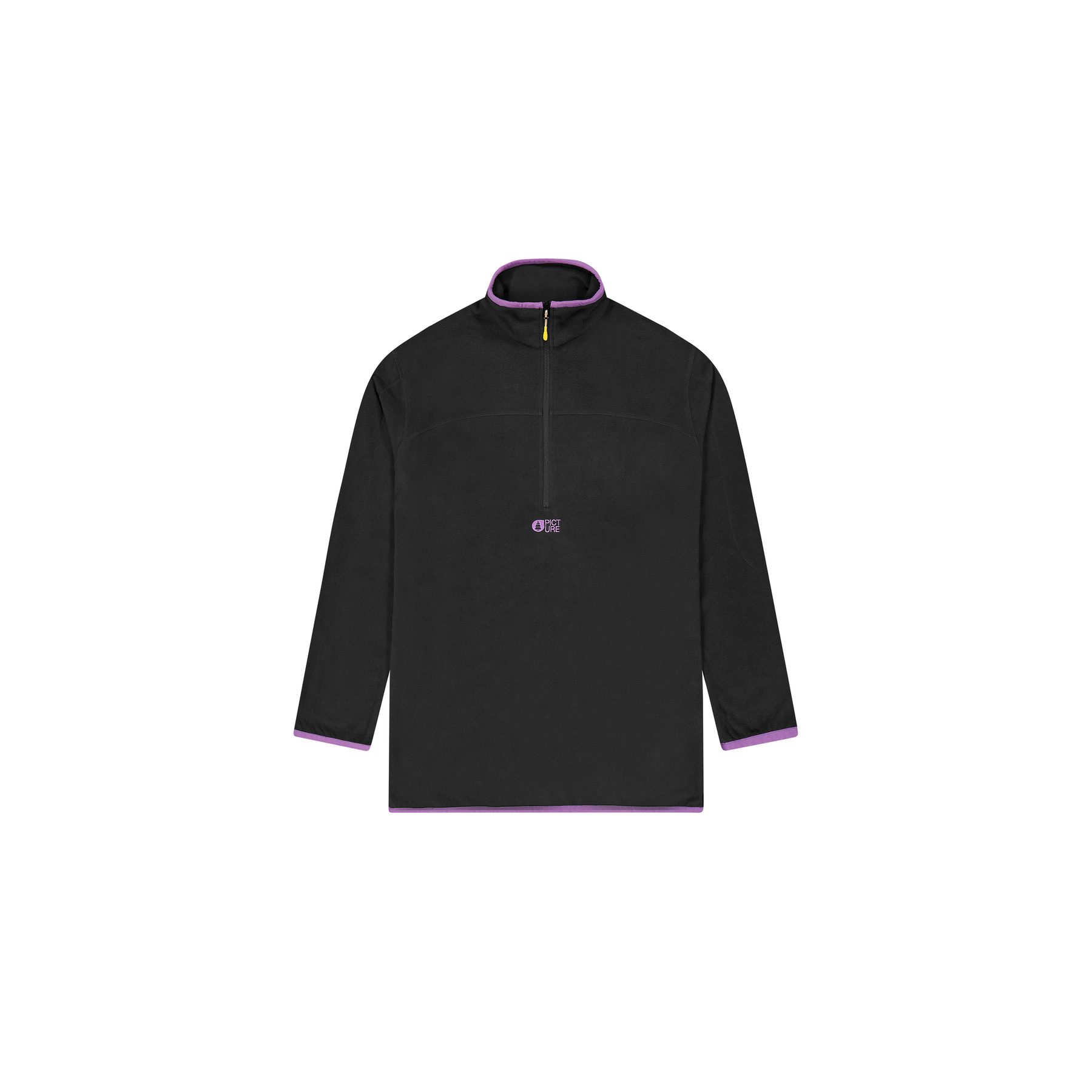 INARIA M 1/4 FLEECE __color:Black#4