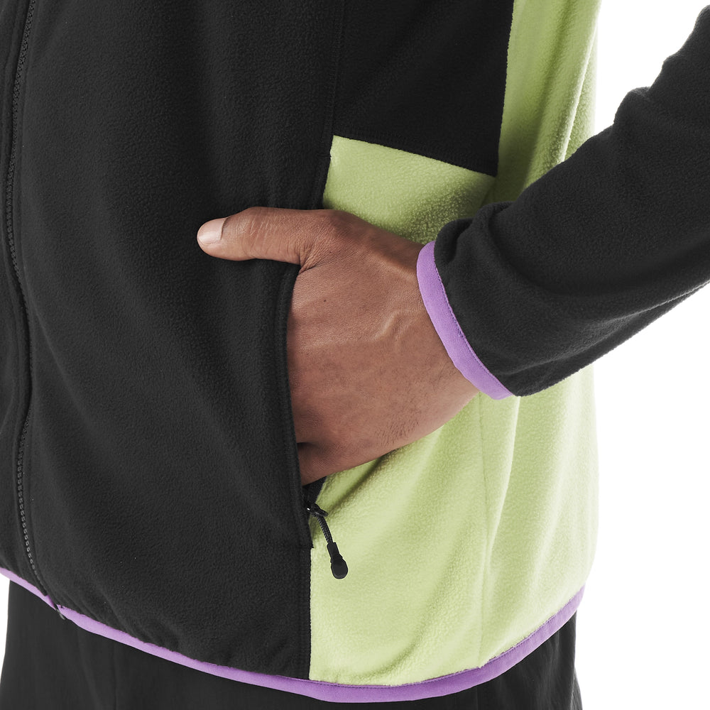 Zipped hand pockets 