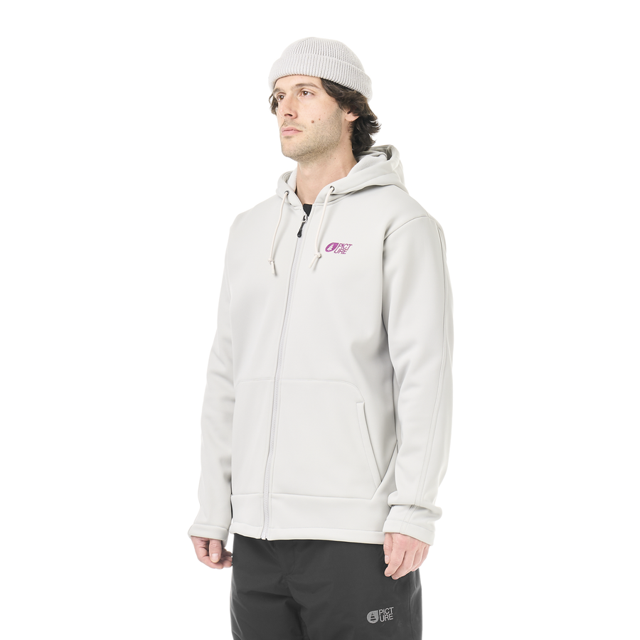 PARK ZIP TECH HOODIE __color:Vapor_Grey#13