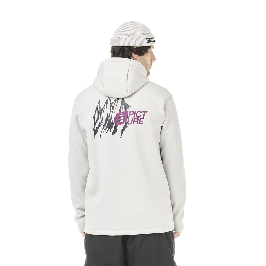 PARK ZIP TECH HOODIE __color:Vapor_Grey#14