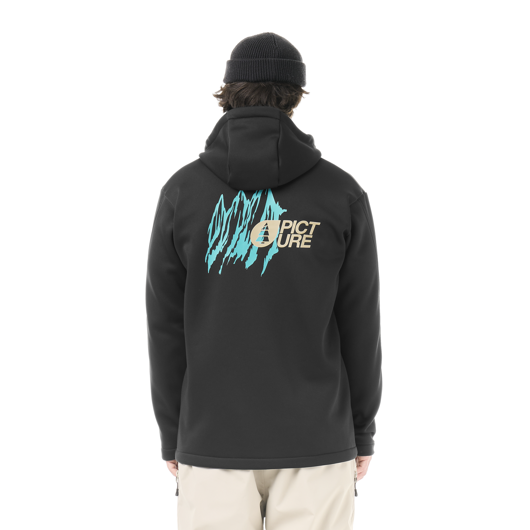 PARK ZIP TECH HOODIE __color:Black#3