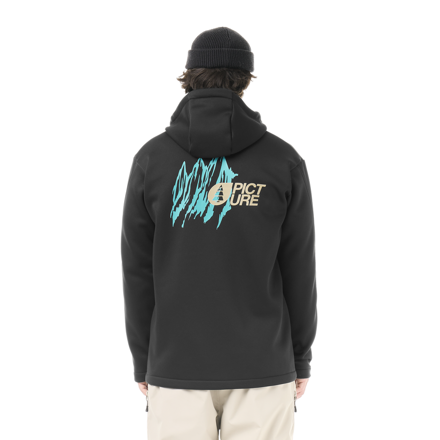 PARK ZIP TECH HOODIE __color:Black#3