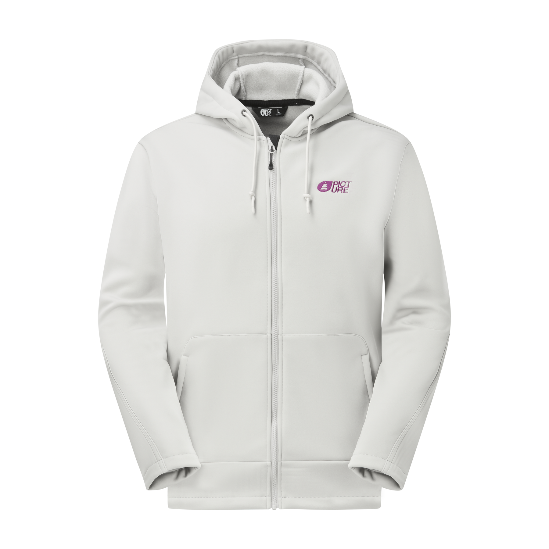 PARK ZIP TECH HOODIE __color:Vapor_Grey#18