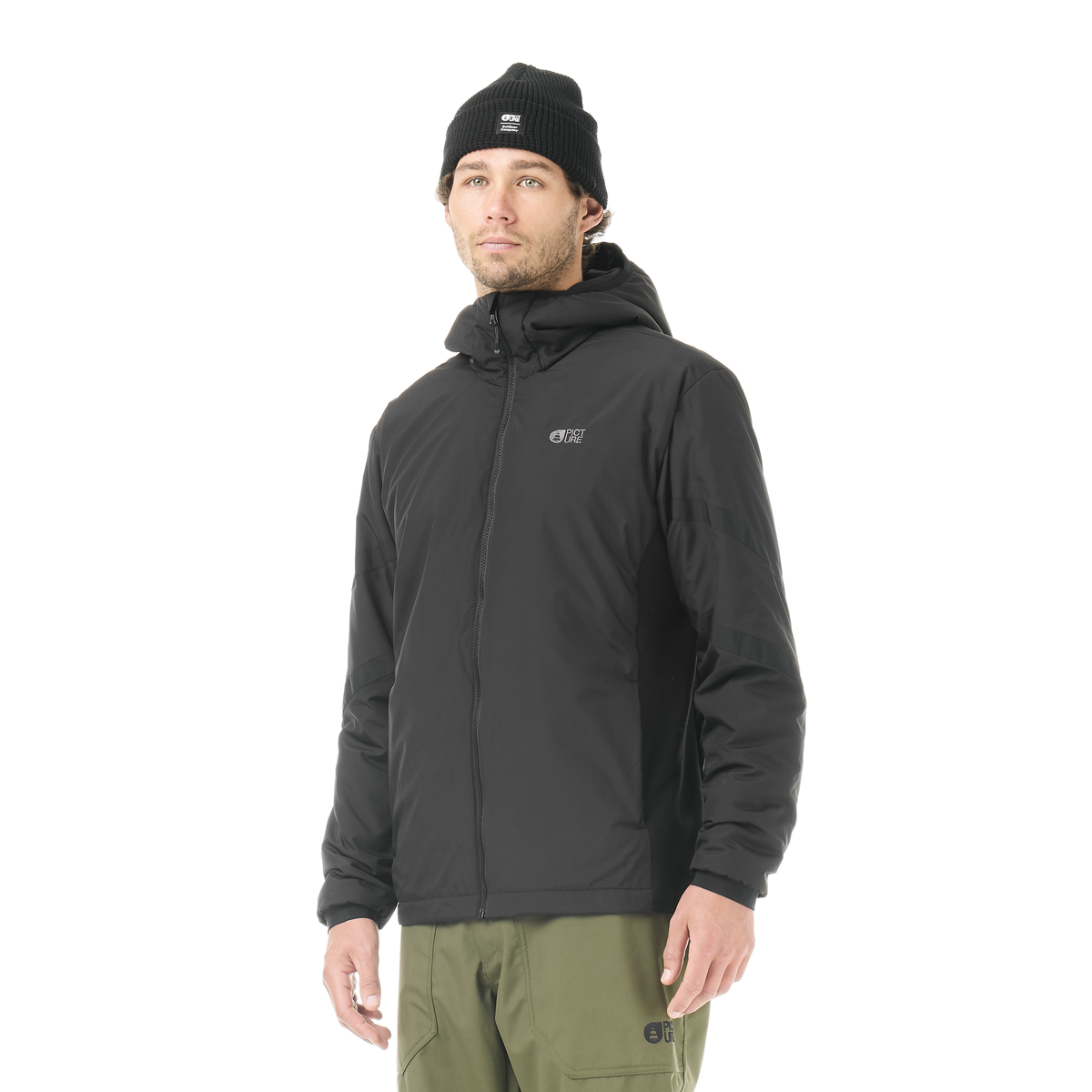 LANIN HOODED JKT __color:Black#0