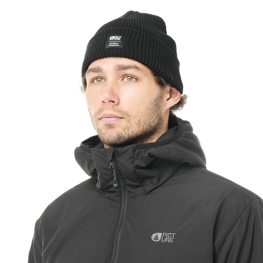 LANIN HOODED JKT __color:Black#4