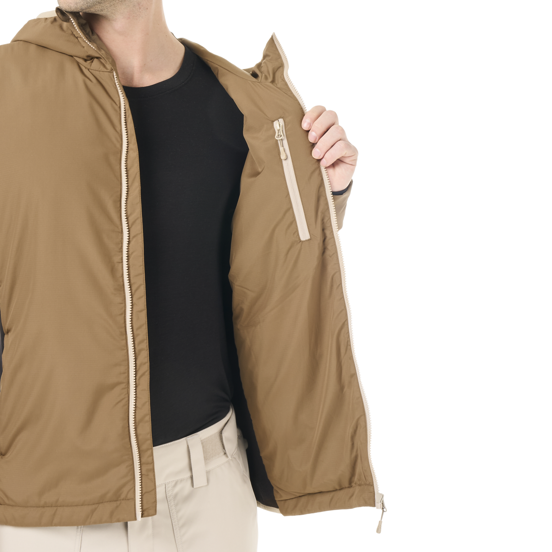 LANIN HOODED JKT __color:Shitake#13