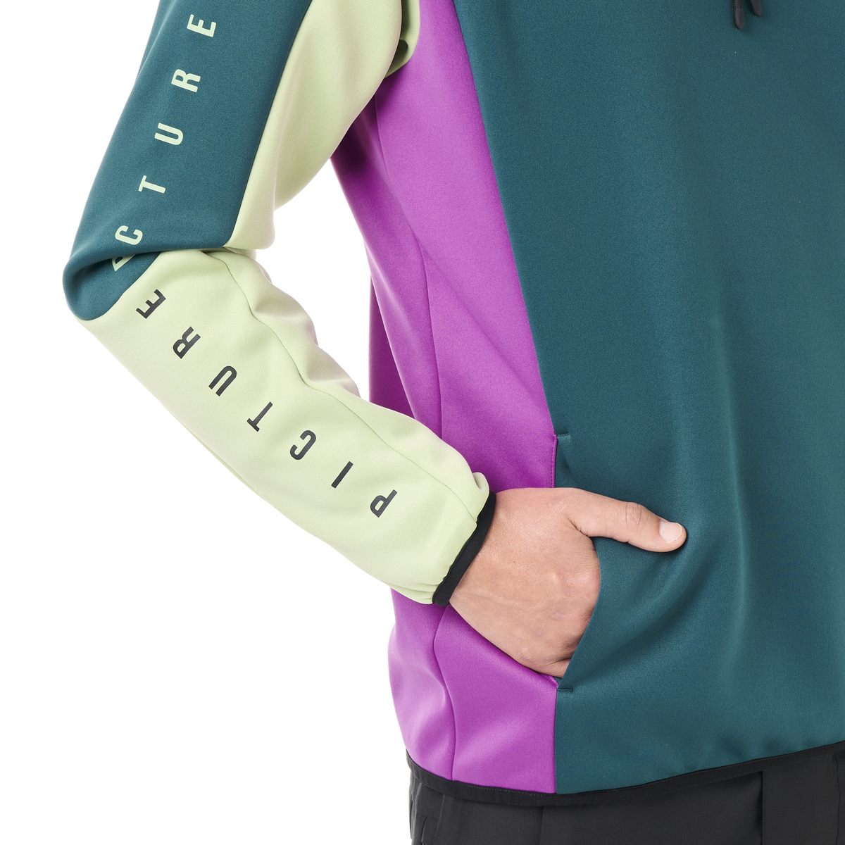 PARK TECH HOODIE __color:Patchwork#8