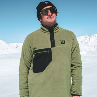 Polaire homme 1/4 zippée ARCCA M