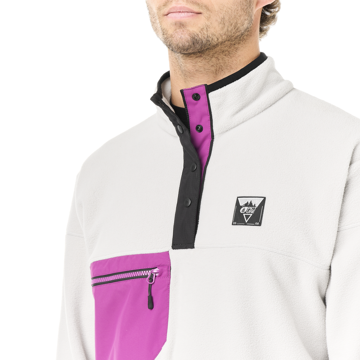 ARCCA M 1/4 FLEECE __color:Vapor_Grey#29