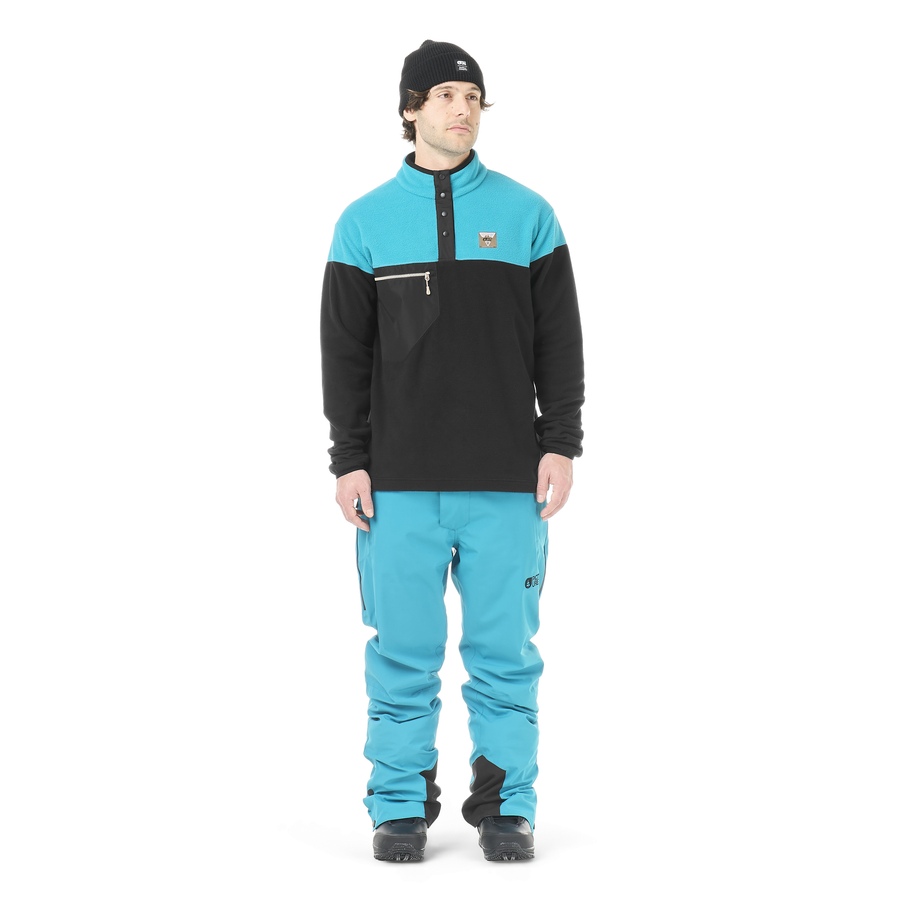 ARCCA M 1/4 FLEECE __color:Capri_Breeze#7