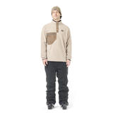 ARCCA M 1/4 FLEECE __color:Pure_Cashmere#21