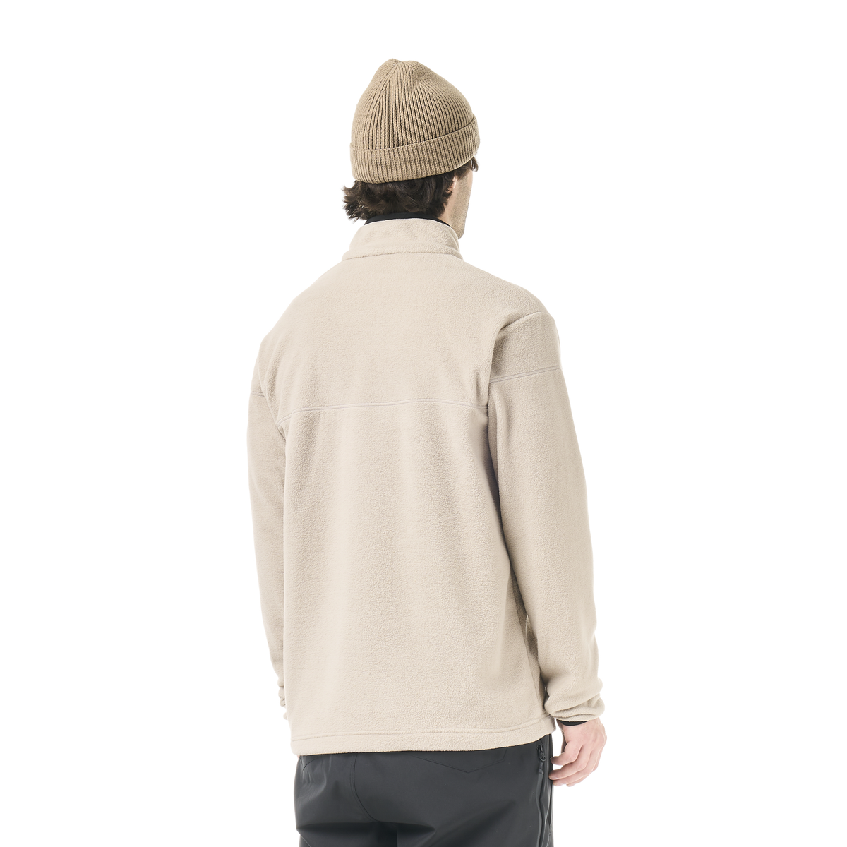 ARCCA M 1/4 FLEECE __color:Pure_Cashmere#22