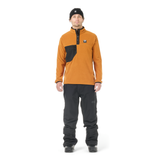 ARCCA M 1/4 FLEECE __color:Camel_Coffee#1