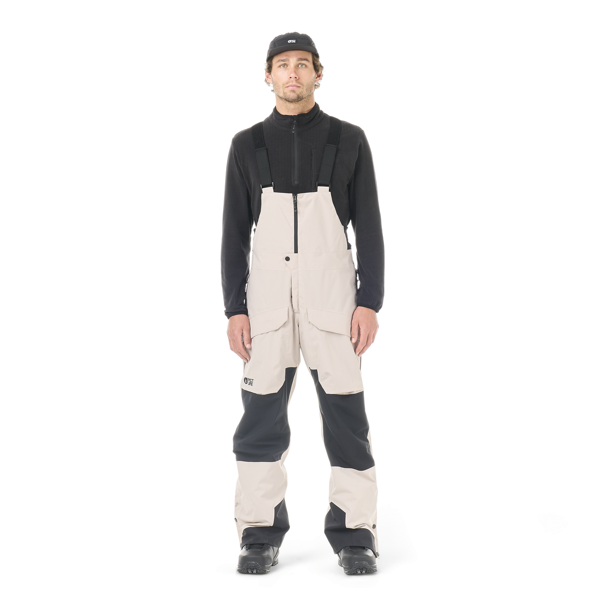 WEAVY 1/4 GRID FLEECE __color:Black#1