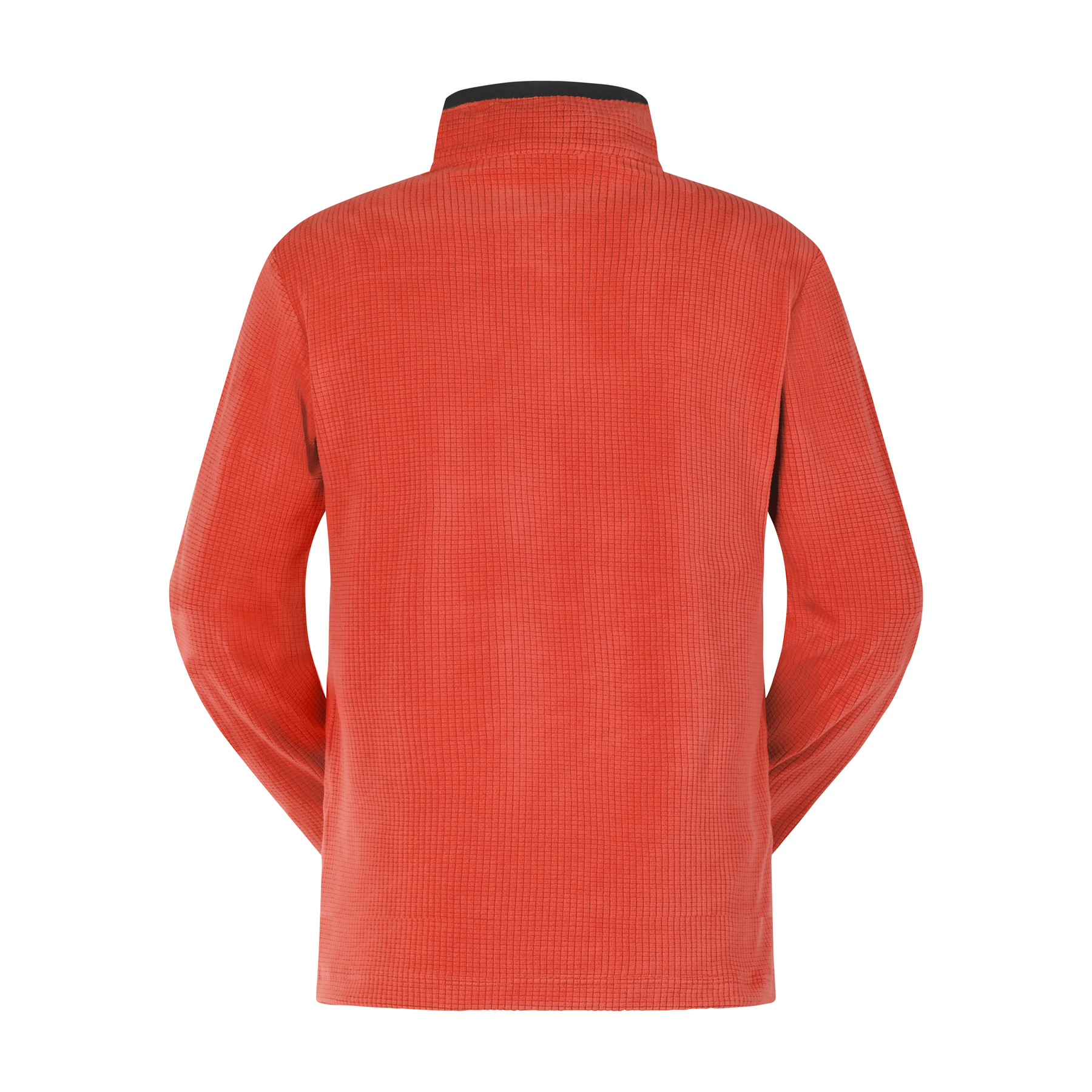 WEAVY 1/4 GRID FLEECE __color:Fiery_Red#19