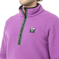 KIMAG 1/4 ZIP FLEECE __color:Bright_Magenta#10