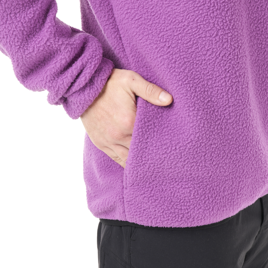 KIMAG 1/4 ZIP FLEECE __color:Bright_Magenta#11