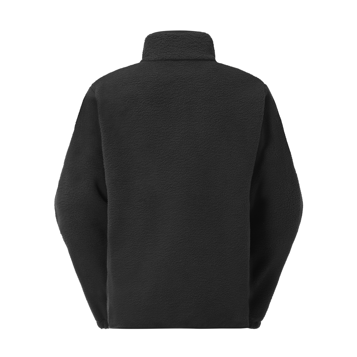 KIMAG 1/4 ZIP FLEECE __color:Black#6