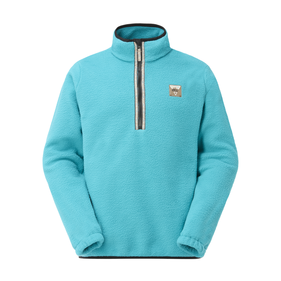 KIMAG 1/4 ZIP FLEECE __color:Capri_Breeze#19