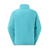 KIMAG 1/4 ZIP FLEECE __color:Capri_Breeze#20