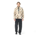 KIMAG PRINTED 1/4 FLEECE __color:Emeral_Print#3