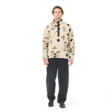 KIMAG PRINTED 1/4 FLEECE __color:Emeral_Print#3