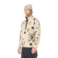 KIMAG PRINTED 1/4 FLEECE __color:Emeral_Print#1