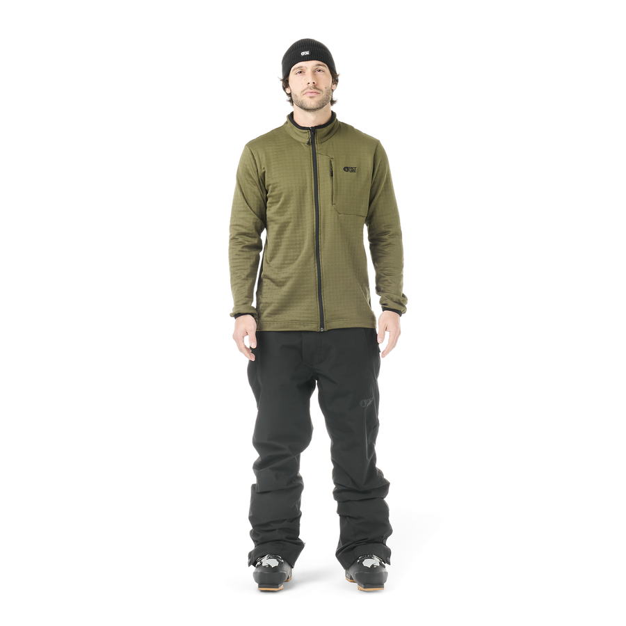 BAKE GRID FZ JKT __color:Tobacco#7