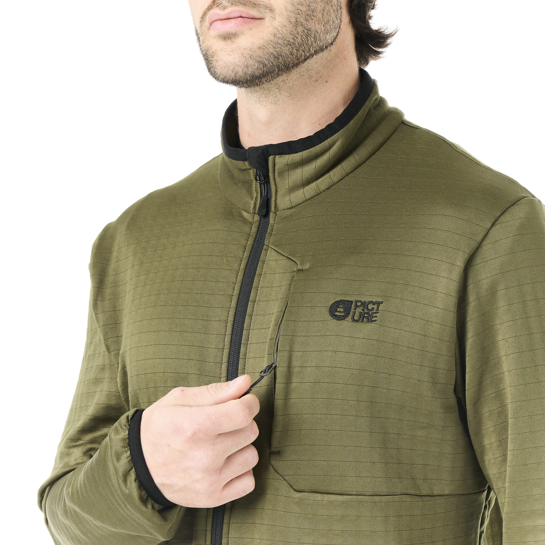 BAKE GRID FZ JKT __color:Tobacco#9